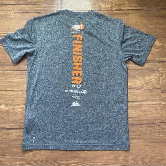 2017 Tough Mudder Finisher Race Run Men's Shirt - Picture 2 of 9